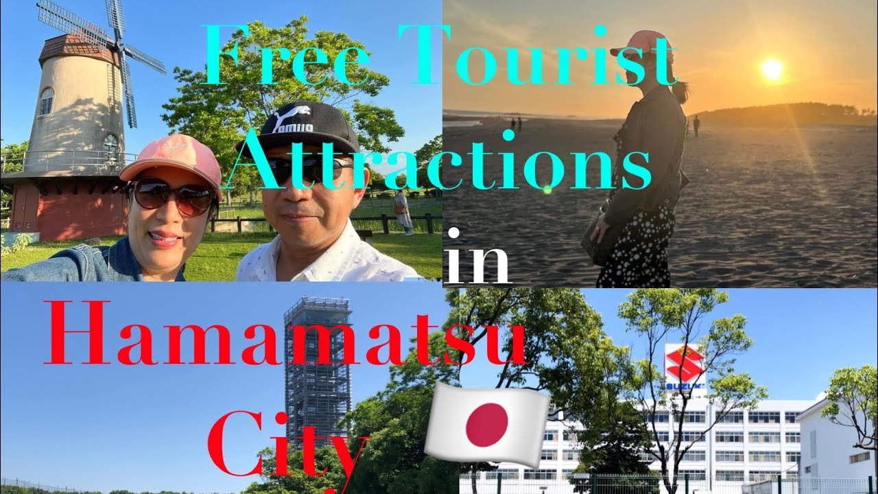 Exploring top tourists spots in Hamamatsu city || 4K video