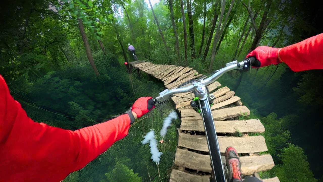 This Trail Has Zero Room For Error
