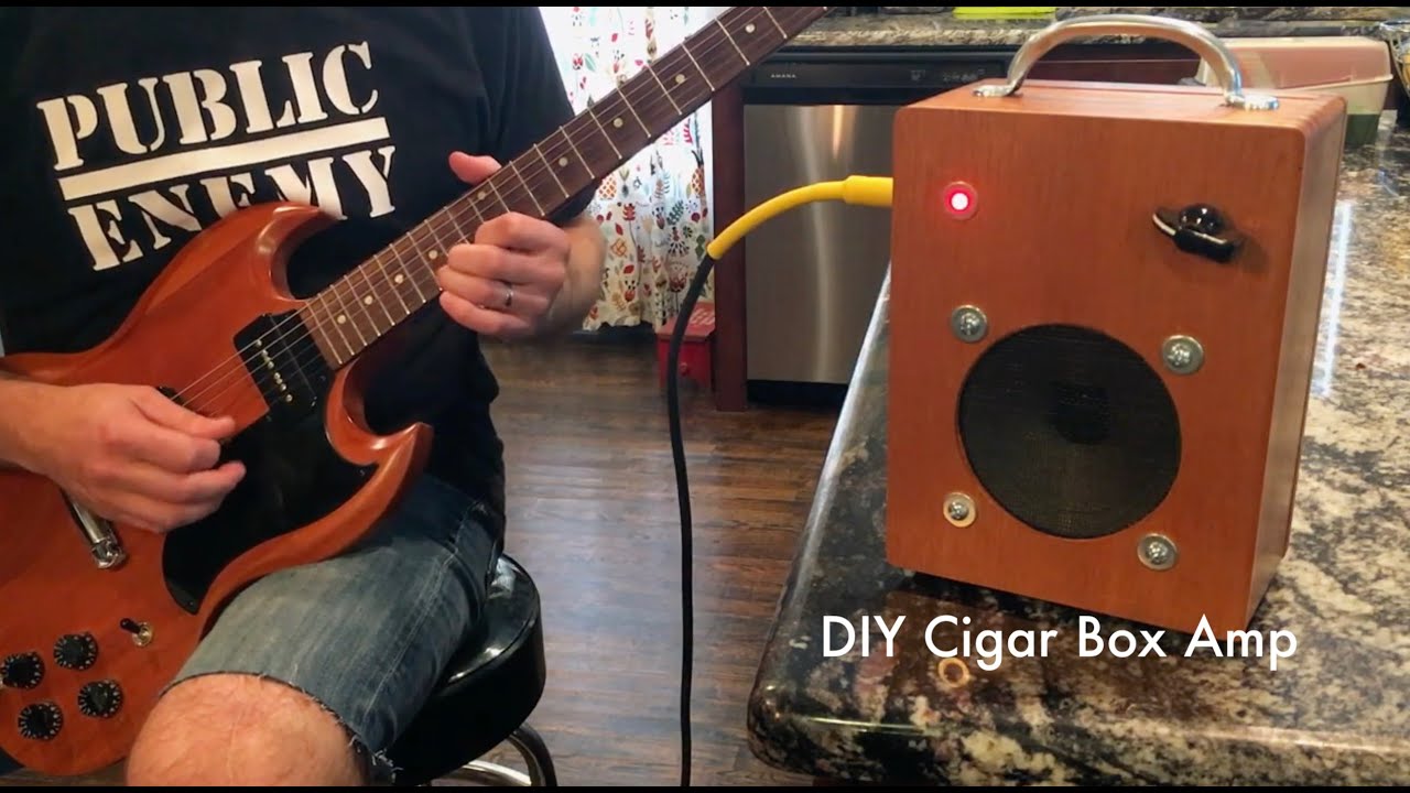 DIY Cigar Box Amp #3