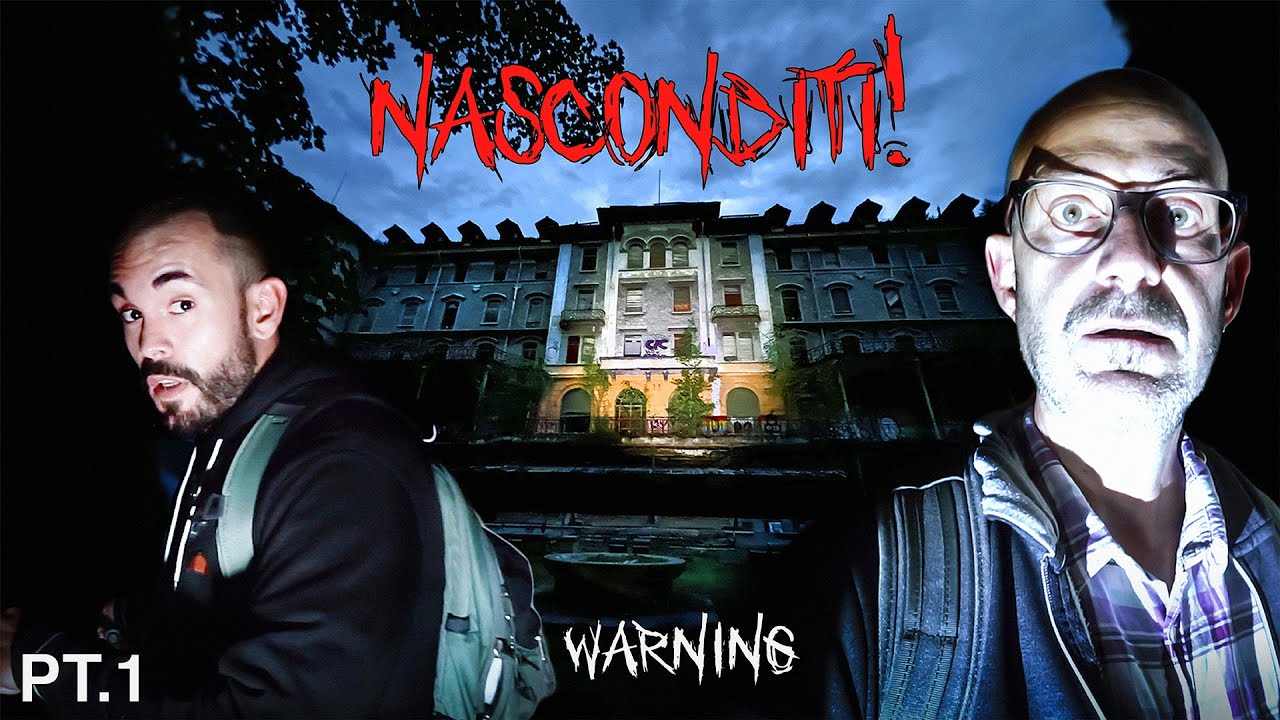 SANATORIO ELVETICO Ep. 1 ** Sorpresi nel buio ** #esplorazione #paranormale