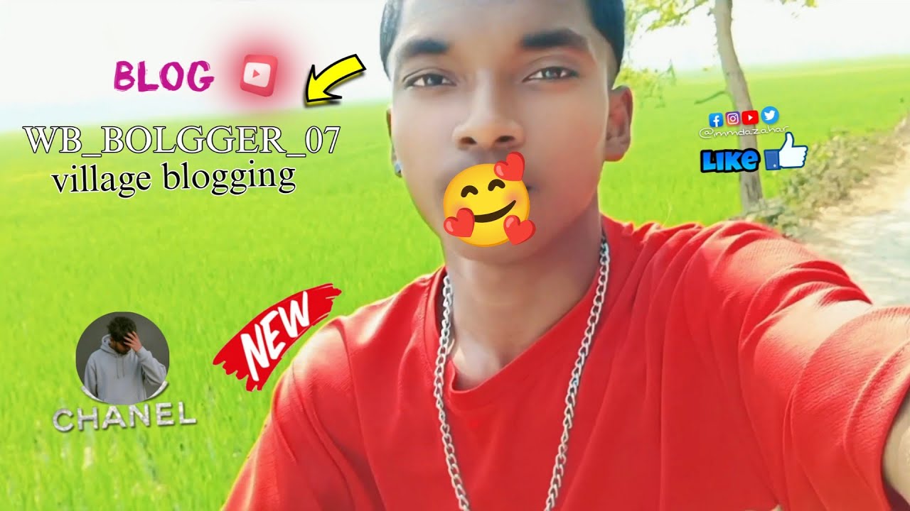 WELCOMED TO MY CHANNEL📈❤️ @WB_BLOGGER_07 #YouTube #vlog #nature #minivlog #onvoice #editing 