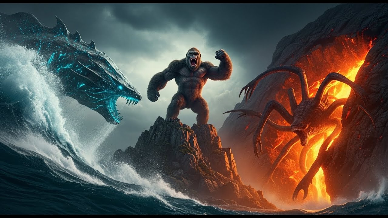 Echo from the Rift | Kong Battles Levia & Abyss to Defend the Throne of Skull Island