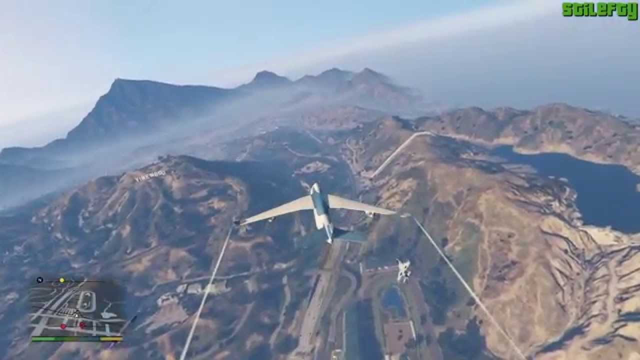 GTA 5 PC - Миссия №48 - Небольшая турбулентность [Золотая медаль]