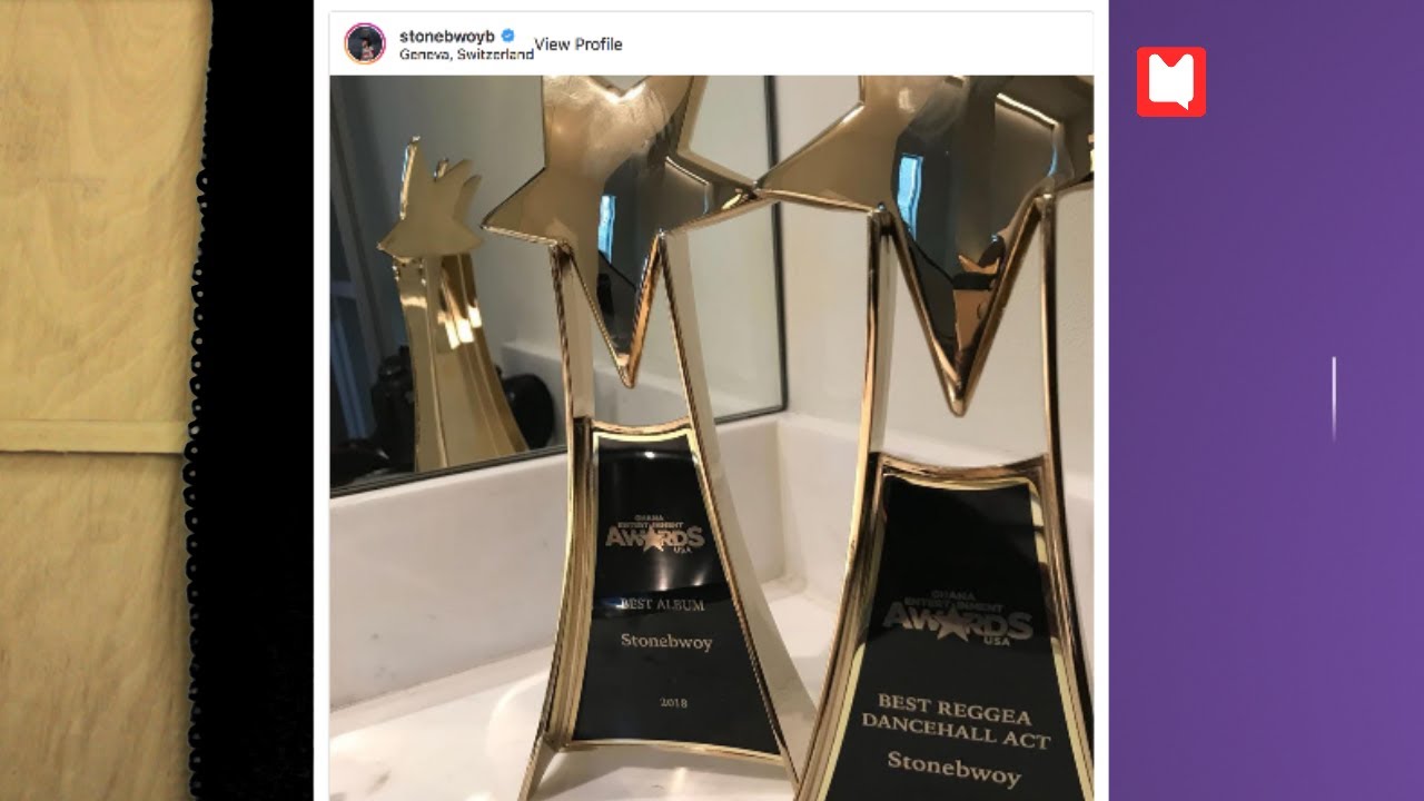 Shatta Wale Crowned Best Entertainer as Sarkodie, Stonebwoy and Ebony win at Ghana Entertainment Awa