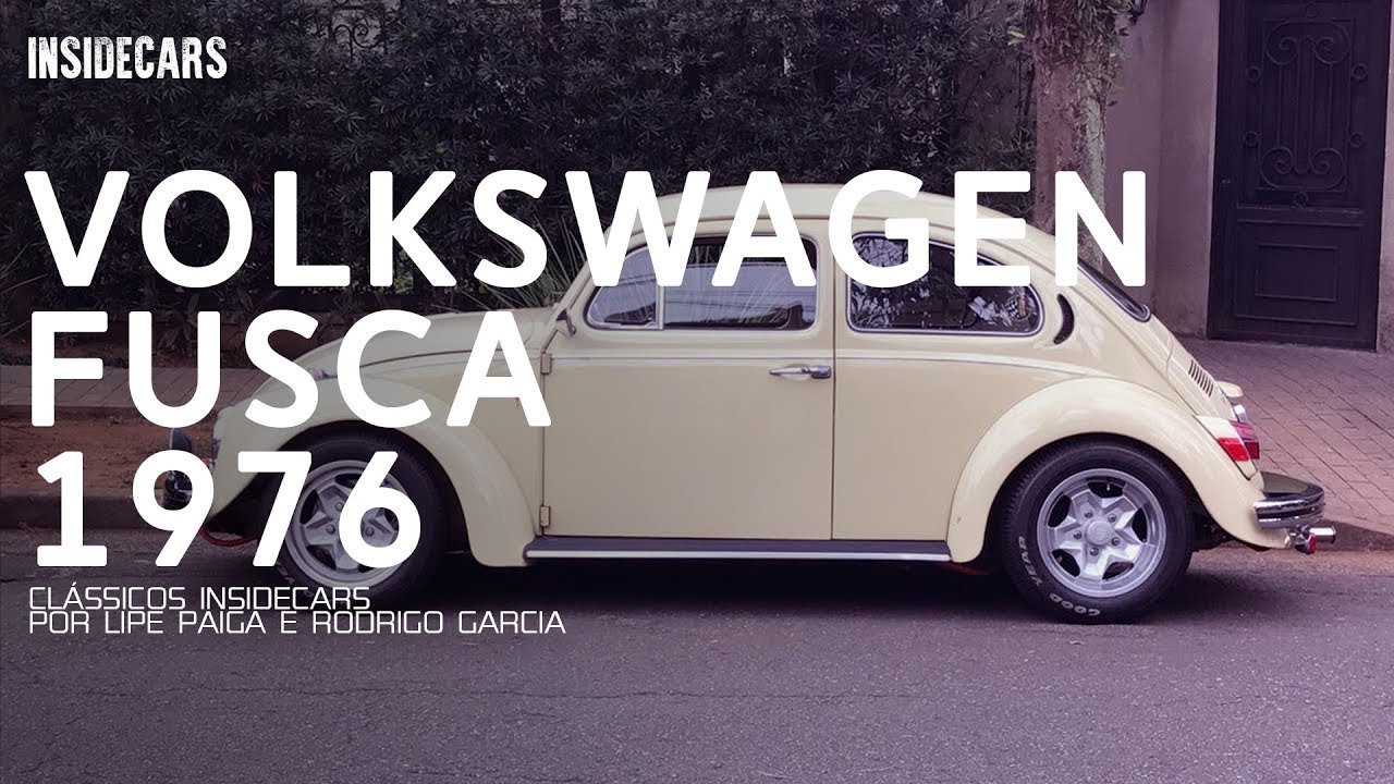 VOLKSWAGEN FUSCA - CLÁSSICO FORTE PARA O DIA A DIA?