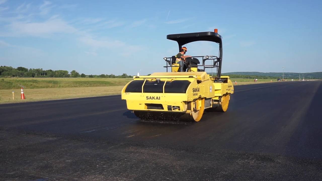 3D Paving at Ithaca Airport