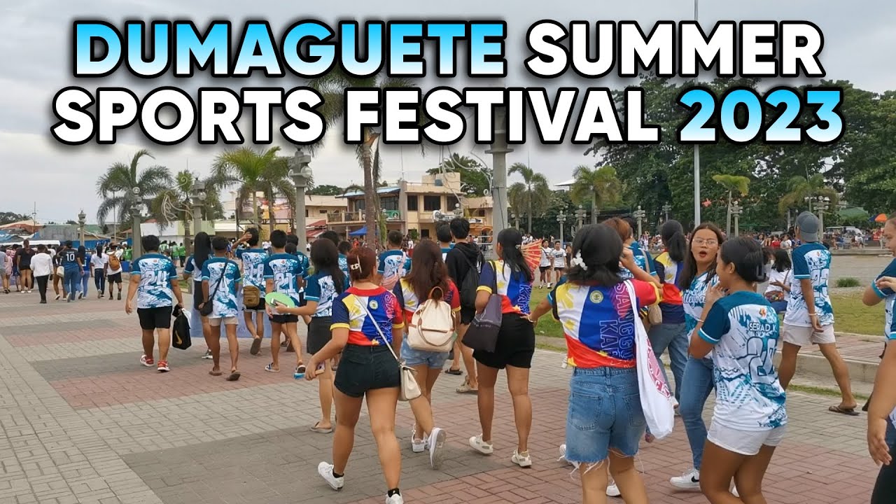DUMAGUETE CITY SUMMER SPORTS FESTIVAL OPENING WITH CITY MAYOR 