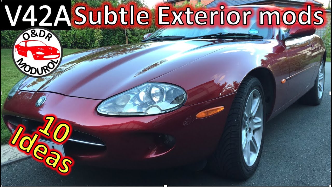 10 ненавязчивых изменений экстерьера Jaguar XK8 / XKR (X100) — достигните идеального внешнего вид...