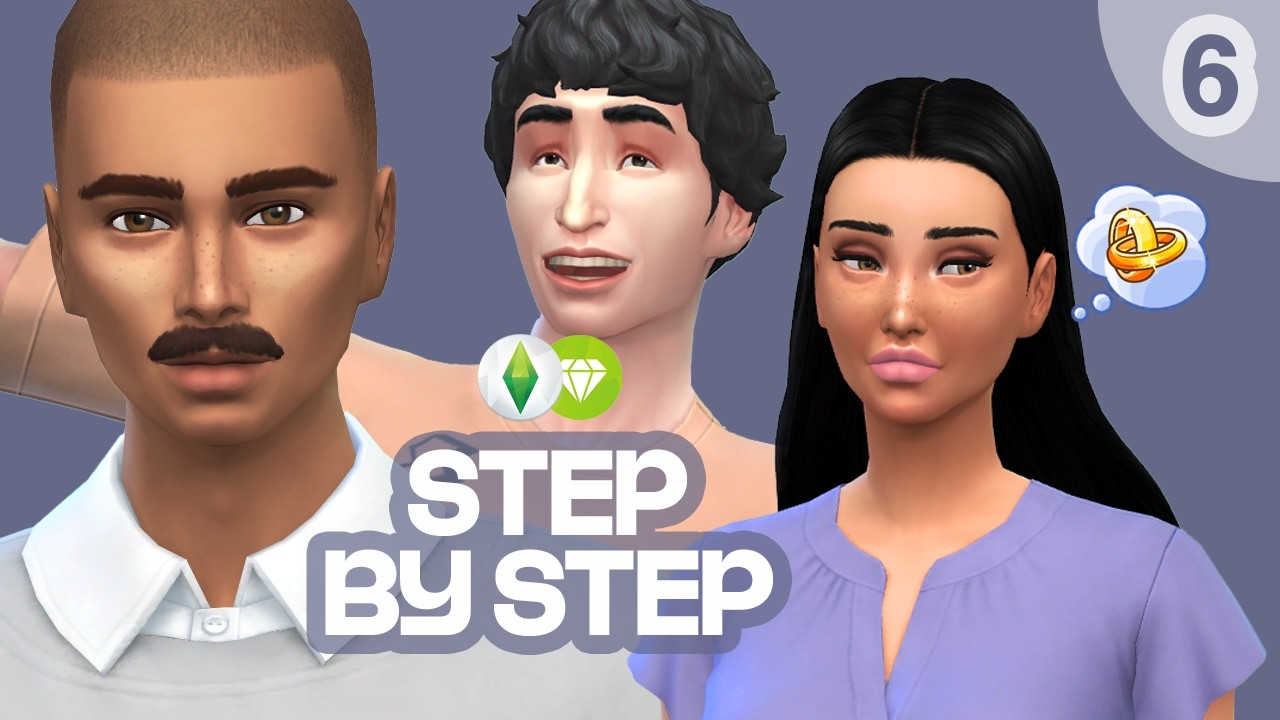 🔑📦 SIMS 4 | Step by Step — E06 : Deux anniversaires, et un mariage en préparation [LIVE REPLAY]