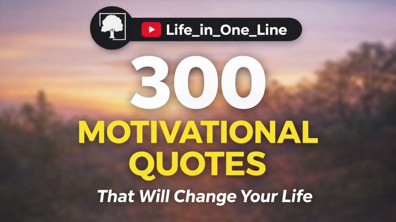 300 Life-Changing Quotes You Must Hear Today