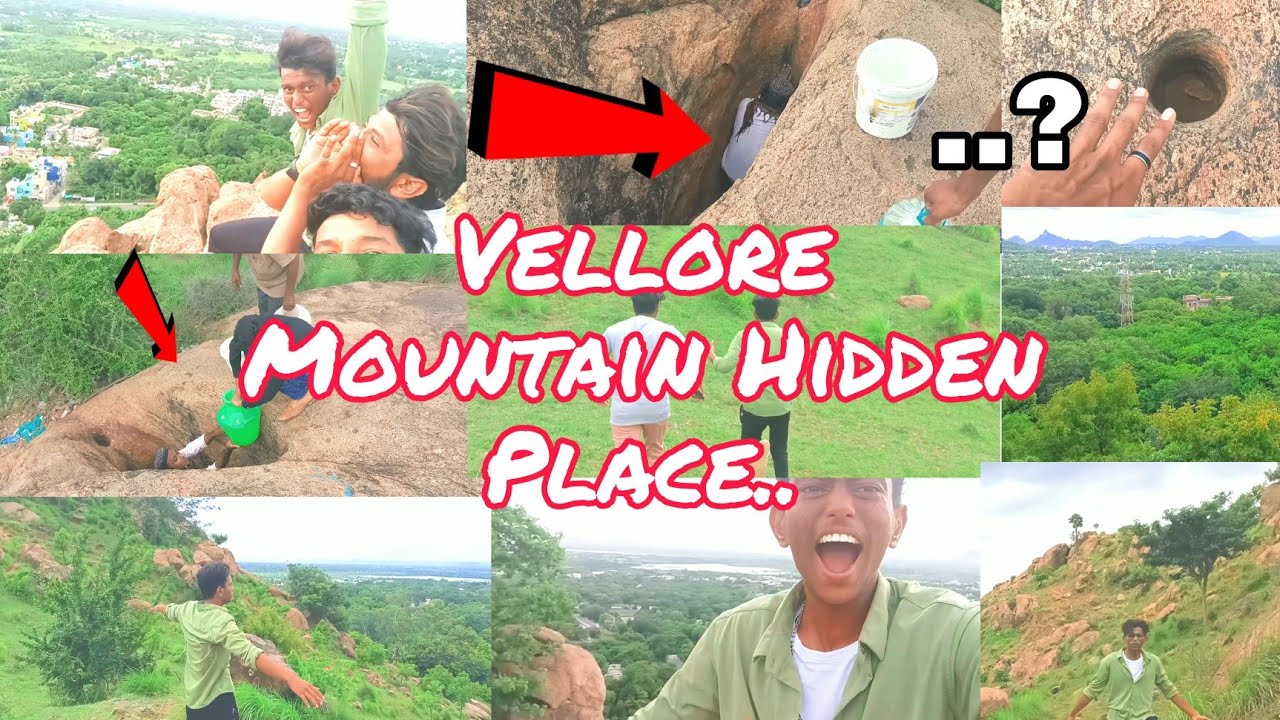 vellore mountain hidden places🔥✨ moonlight mrsuhail26