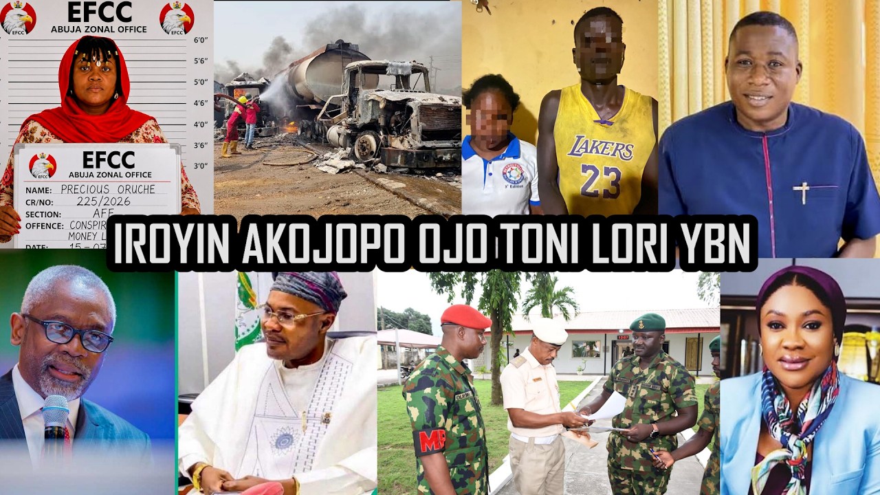 LATEST & TRENDING NEWS FOR THE DAY...IROYIN AKOJOPO AGBEYEWO LORI YBN..NIGERIA & YORUBA NATION NEWS