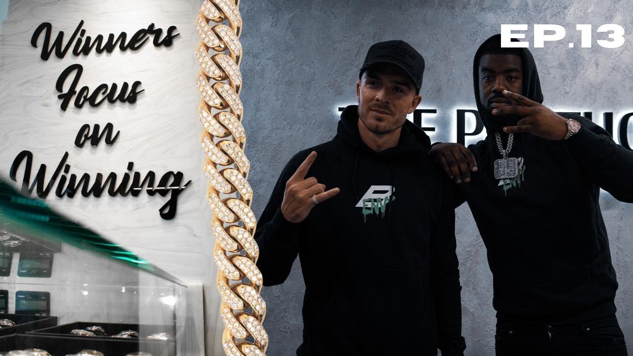 Jack Grealish x Tion Wayne go Jewellery Shopping at Trotters Jewellers | Ended Up in Trotters Ep. 13