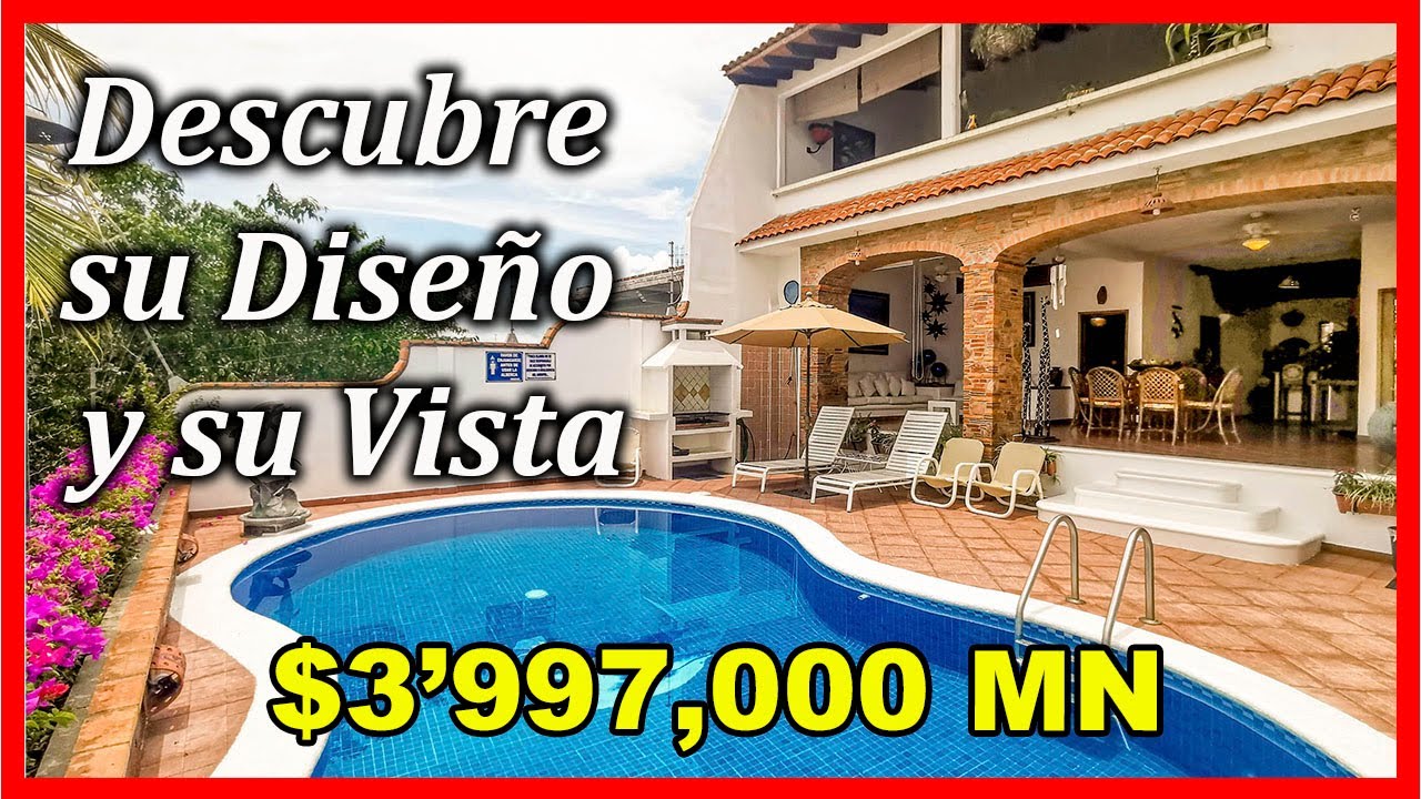 ❤️CASA de LUJO en PUERTO VALLARTA ✅ Cerca del MAR (Real Estate Puerto Vallarta)