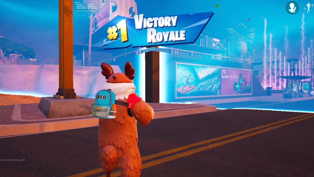 Fortnite Battle Royale Duos Victory Royale game (Chapter 7 Season 1)