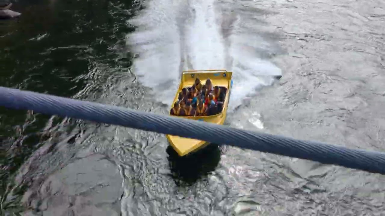 Jet Boat on the Waiau River, NZ