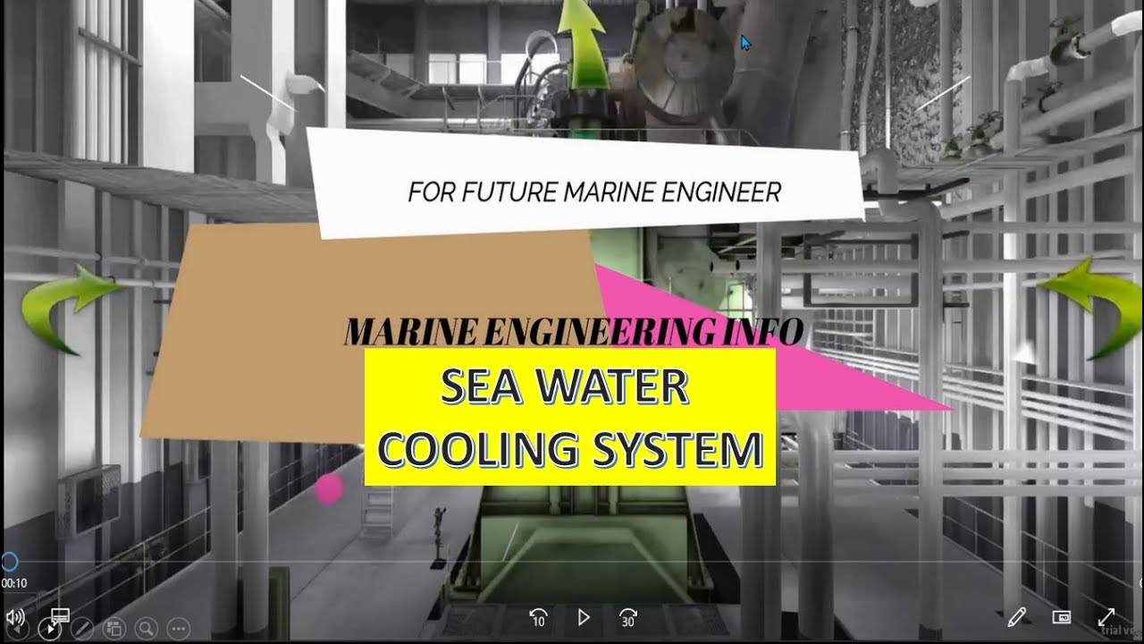 Sea water cooling system