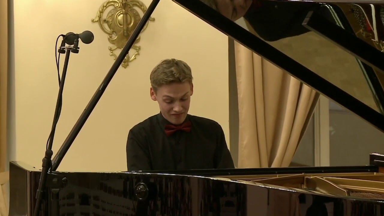 Kasparas Mikužis (Lithuania) VIII International M.K. Čiurlionis Piano Competition 2019