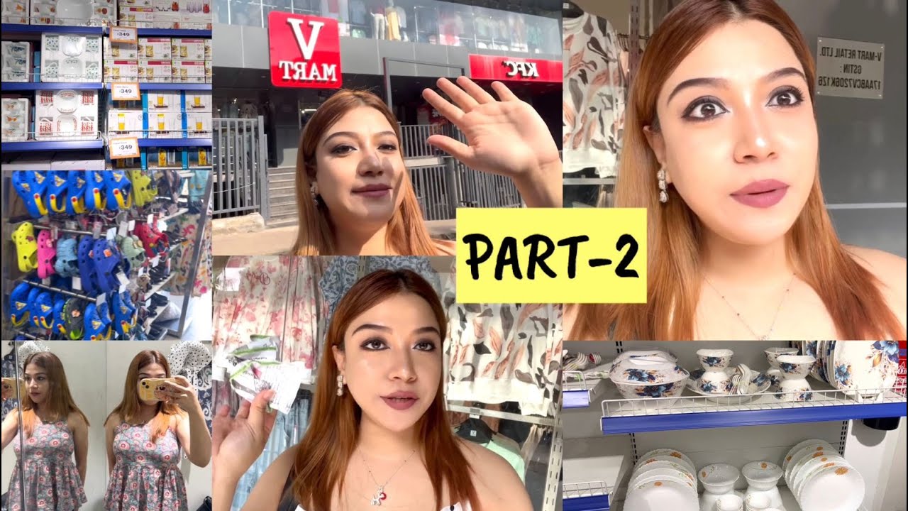 Welcome to PART-2 of exploring Tura 's Newest shopping hotspot --- V-MART