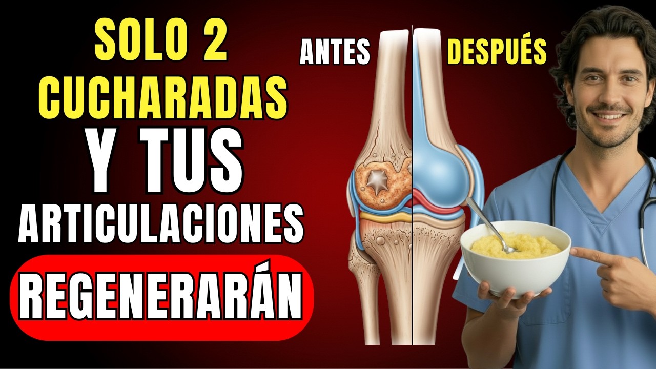 Si Tu Cartílago Se Desgasta, Esto Podría Regenerarlo En 24 Horas | Salud Para Personas Mayores