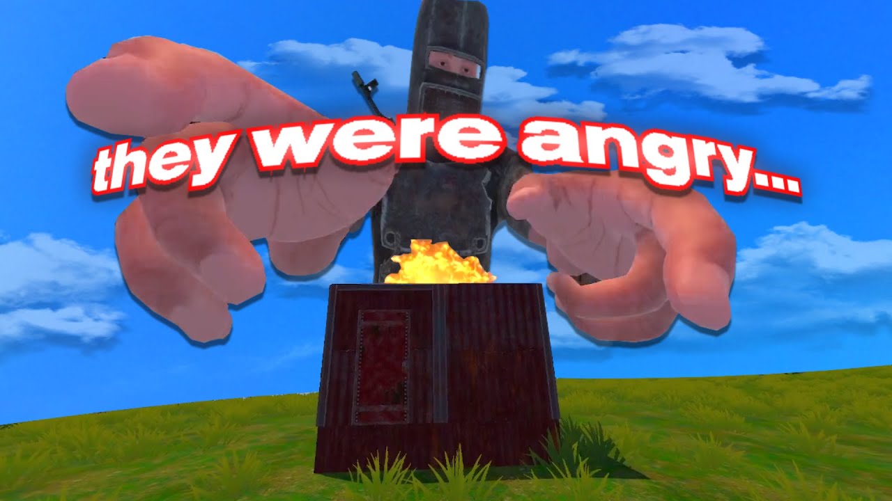 i made them angry...