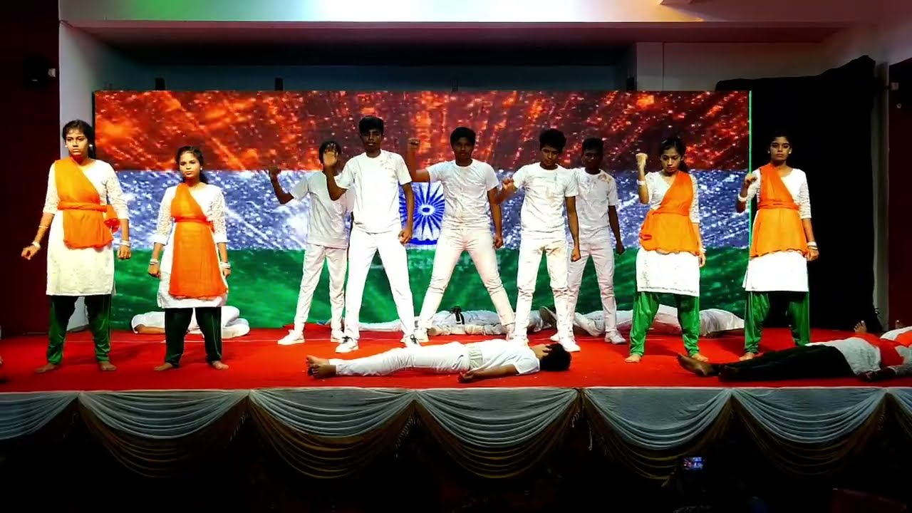 Patriotic Dance by Senior Students | 37TH Annual Day 2022-23 | Day 2 | S.L.N MAT. HR. SEC. SCHOOL