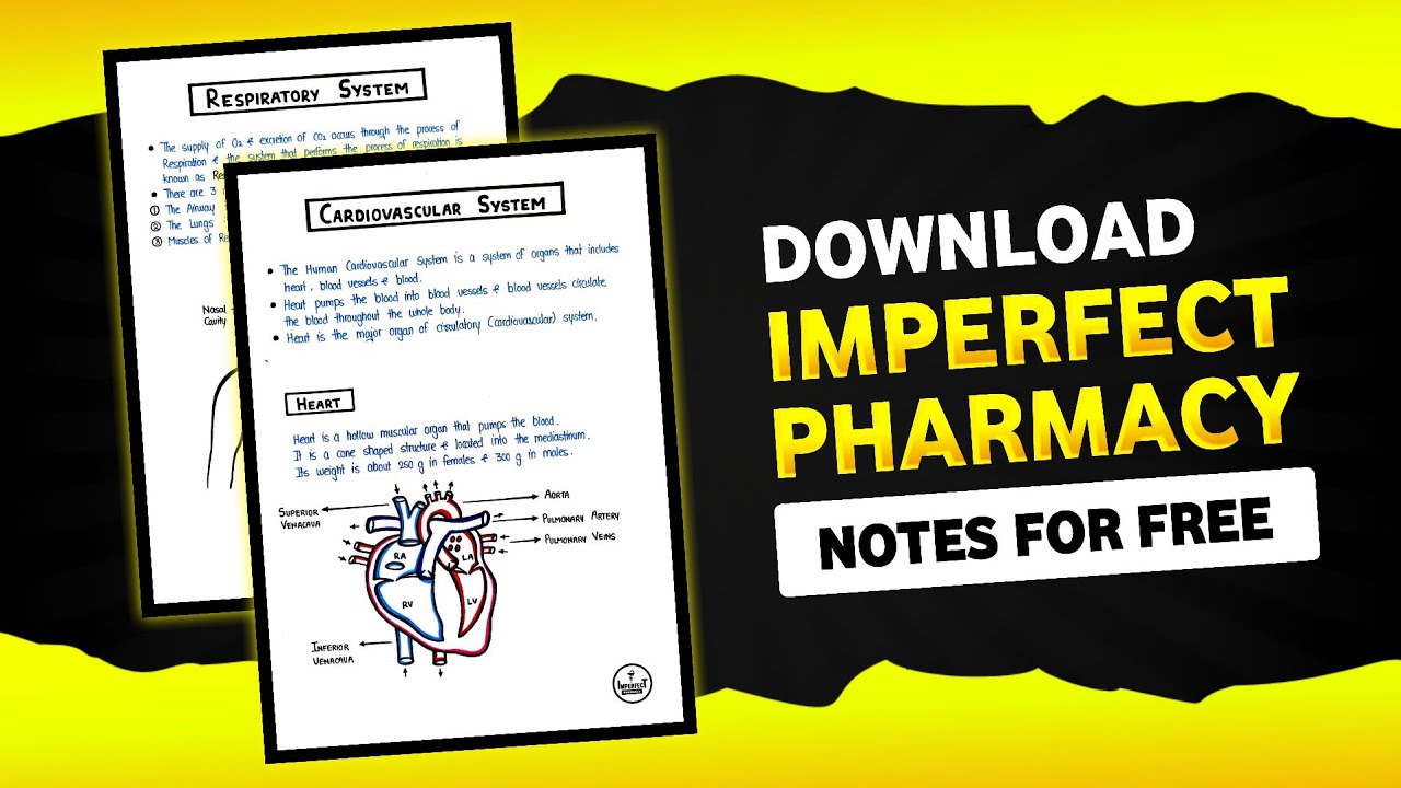 How To Download Imperfect Pharmacy Notes For Free !!!!