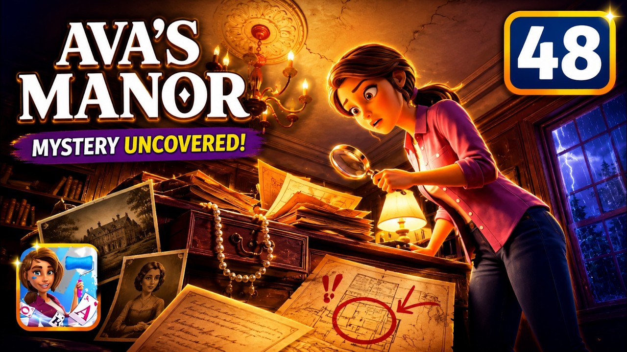 AVA'S MANOR Глава 48 🕵️ Тайна поместья | Полное прохождение игры