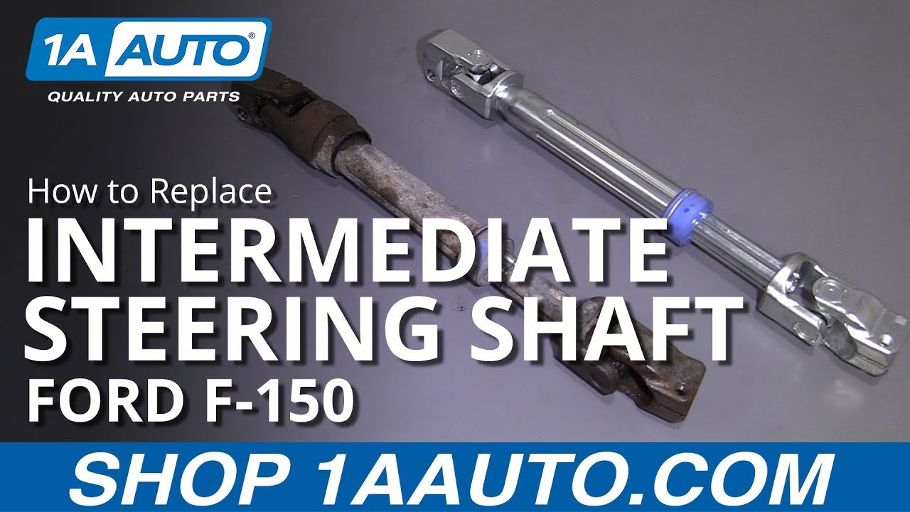 How to Replace Intermediate Steering Shaft 11-14 Ford F 150
