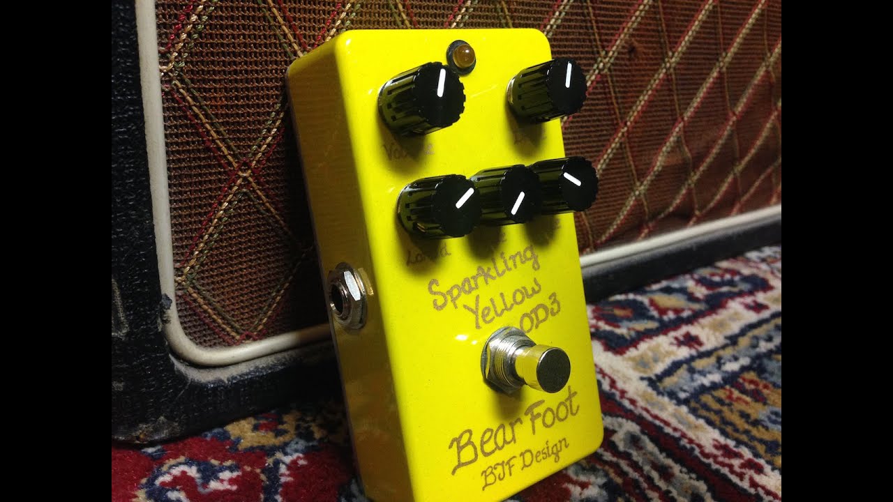 BearFoot FX Sparkling Yellow OD3 - Demo by Simon Gotthelf