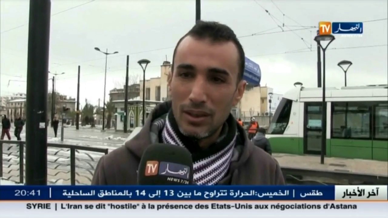 نقل: الإضطرابات الجوية..عمال ترامواي قسنطينة يصنعون الحدث