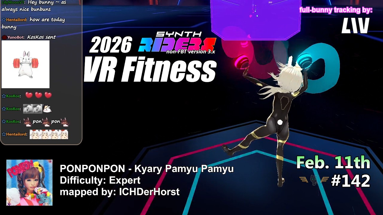 (#142) Feb. 11th, 2026 (Wed.) - Synth Riders Dancercise