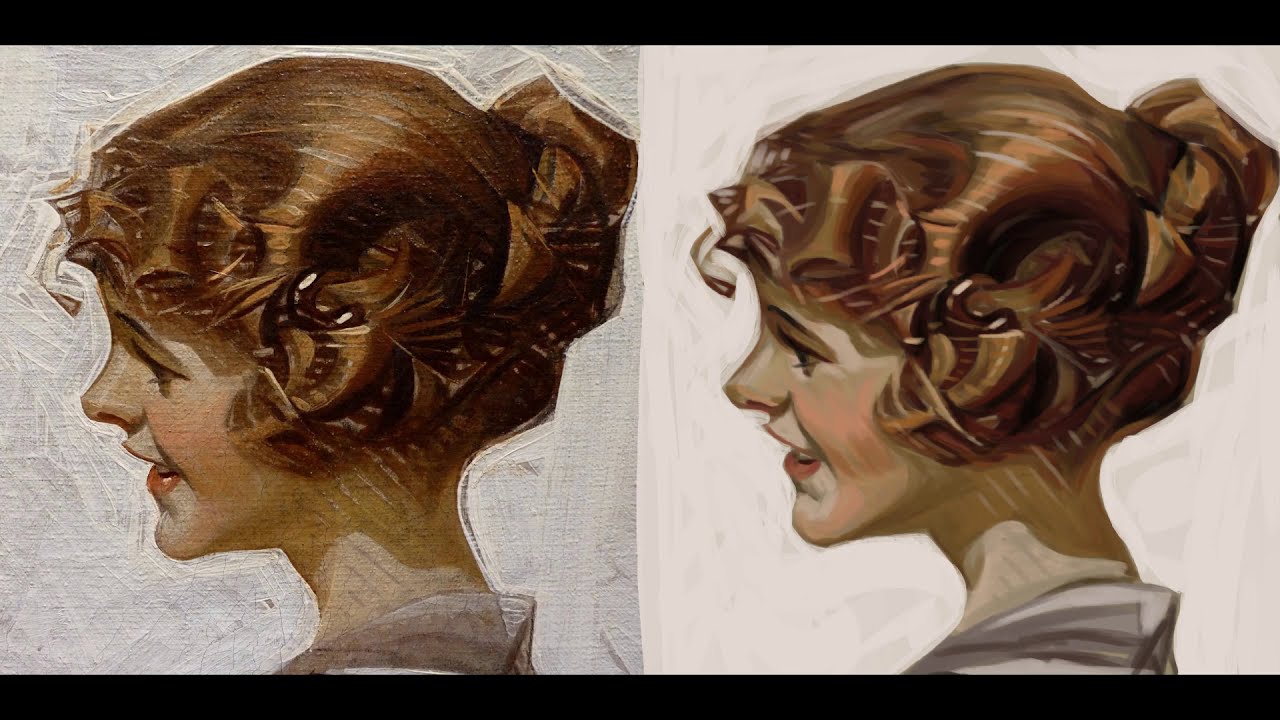 J.C. Leyendecker - Portrait Master Study with Commentary