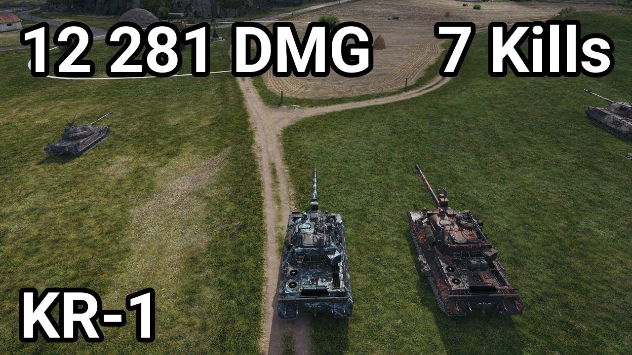 KR-1 - 12 281 damage / 7 kill / 4 950 blocked