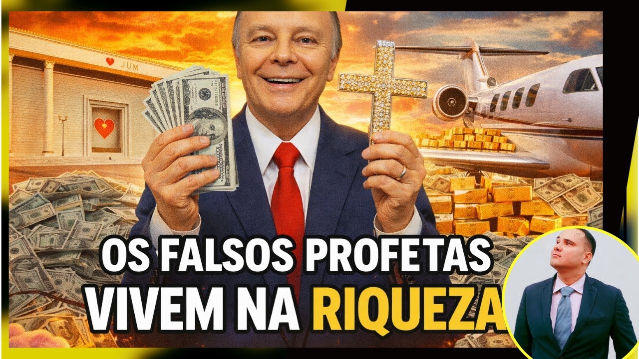 Os Falsos Profetas Vivem na Riqueza — Quando a Fé Vira Luxo.