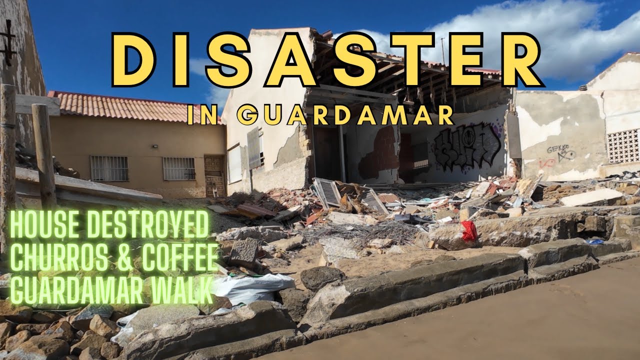 DISASTER IN GUARDAMAR | BEACH WALK | CHURROS | DRONE - Get Me To Spain
