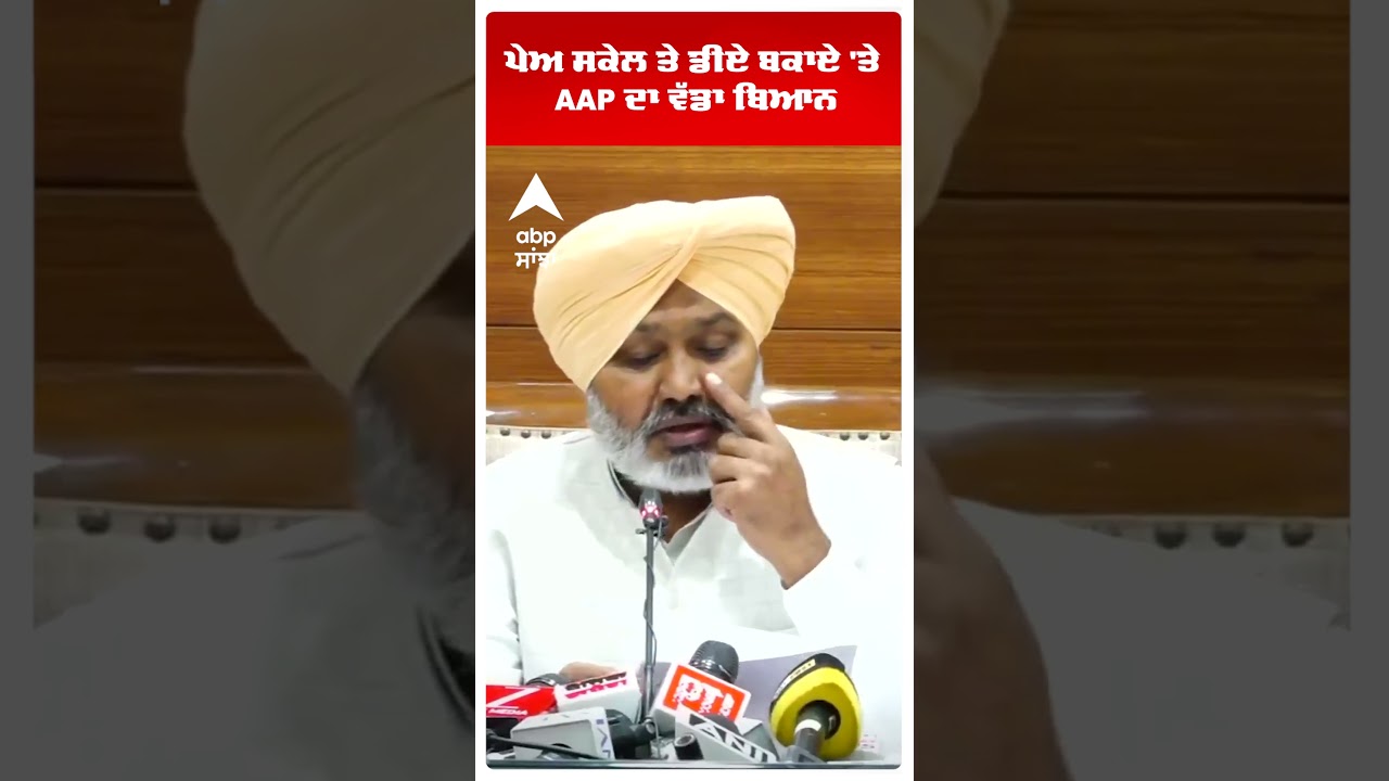 Punjab Govt Employees DA Issue | ਪੇਅ ਸਕੇਲ ਤੇ ਡੀਏ ਬਕਾਏ 'ਤੇ AAP ਦਾ ਵੱਡਾ ਬਿਆਨ | Abp Sanjha | Shorts