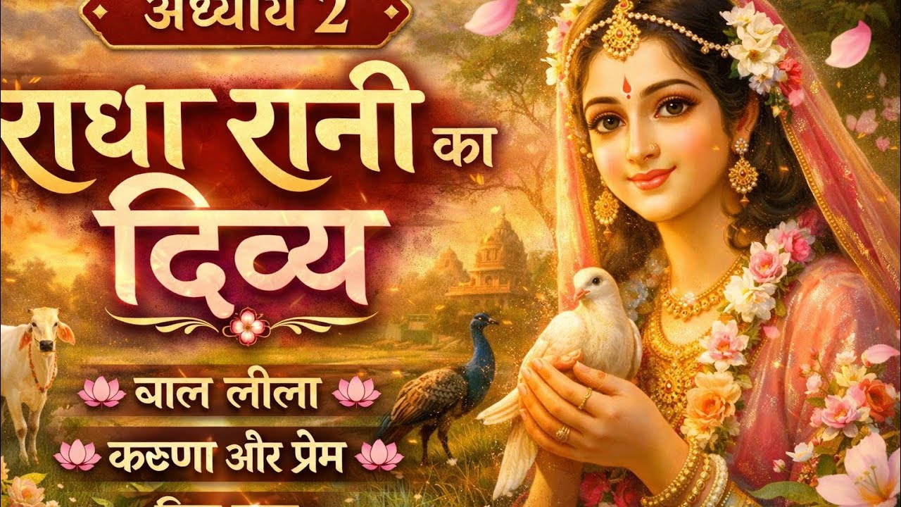 Radha Rani Ka Divya Avtaran adhayay 2 राधा रानी का दिव्य अवतरण अध्याय 2 Radha Charitam Adhyay 2 |