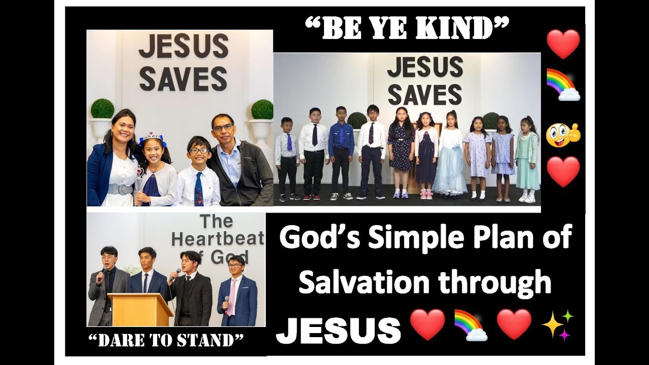 #JesusSaves #BeYeKind #DareToStand #God'sPlanOfSalvationThroughJesus #ChurchSpecialItem 👩‍👩‍👦‍👦🙏💖💝🥰