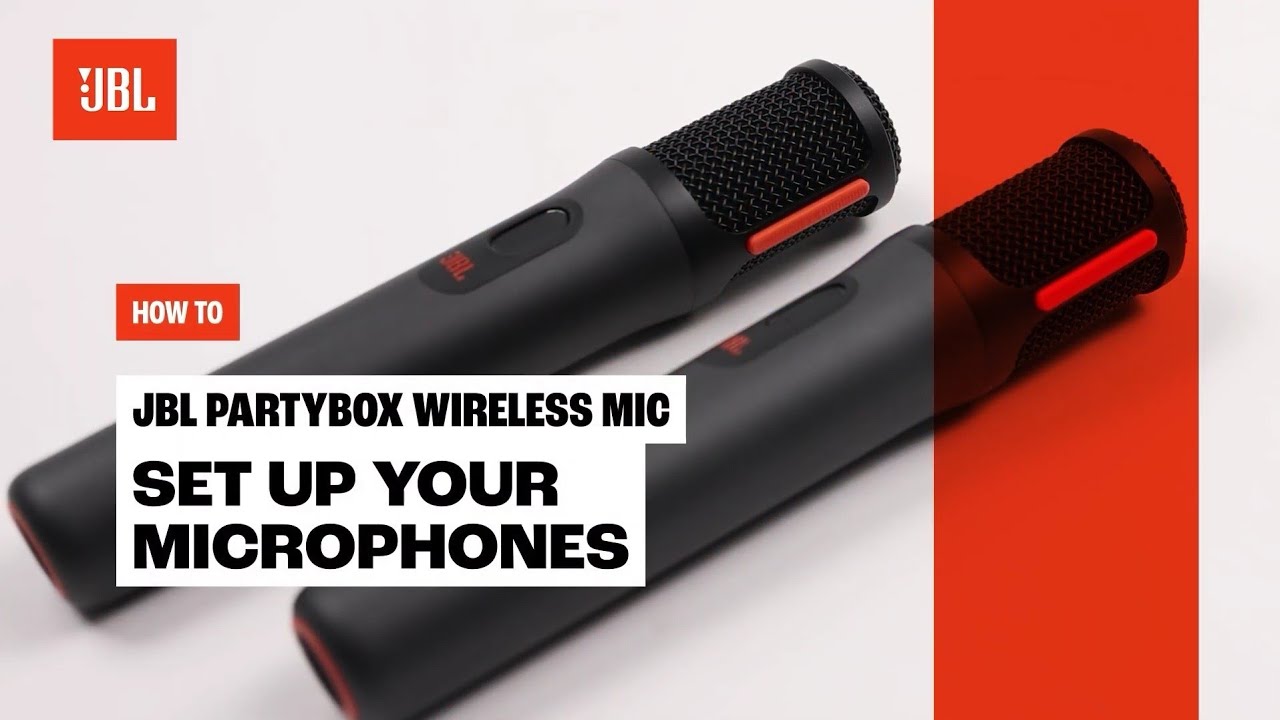 JBL Partybox Digital Wireless Mic Setup Guide 2024