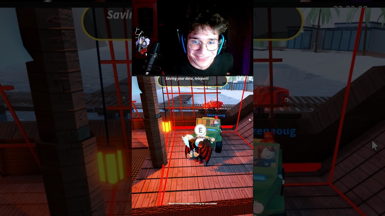 CHEATER SENT TO TRADING WORLD #roblox #jailbreak #cheater #gaming #funny #funnymoments