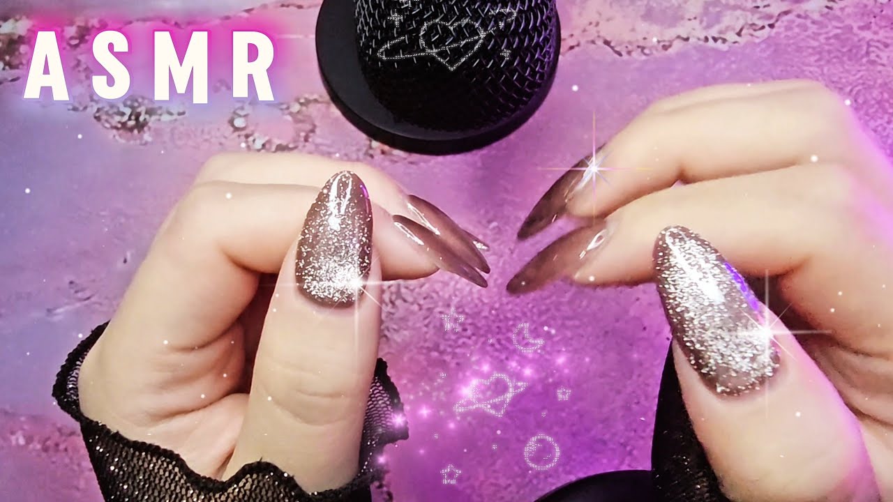 〖ASMR〗まるで雨音や靴音のようなエコーネイルタッピング🪩┊︎Echo nail tapping like the sound of rain or footsteps┊︎Sleep
