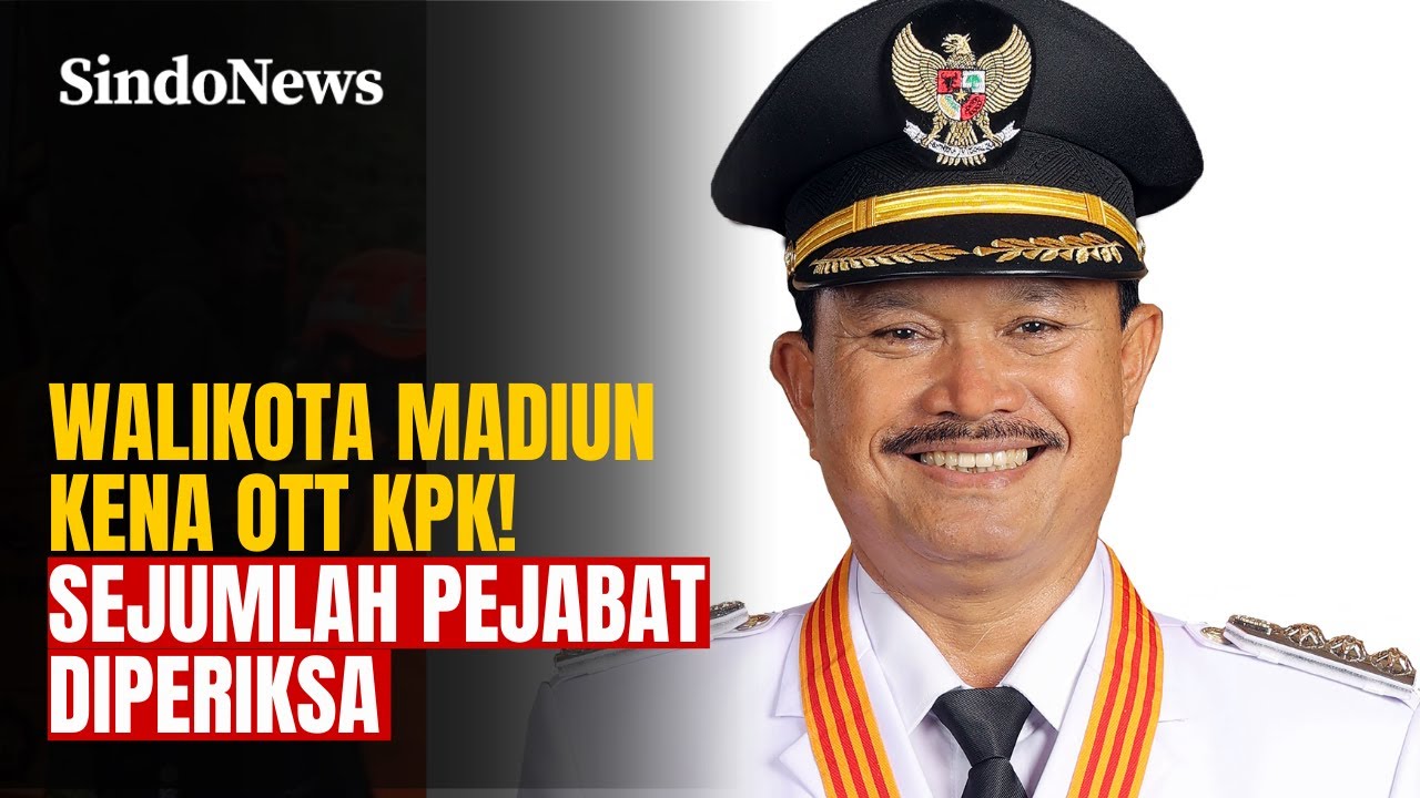 KPK OTT Wali Kota Madiun, Sejumlah Pejabat Diperiksa di Polres Madiun | Sindo Trending
