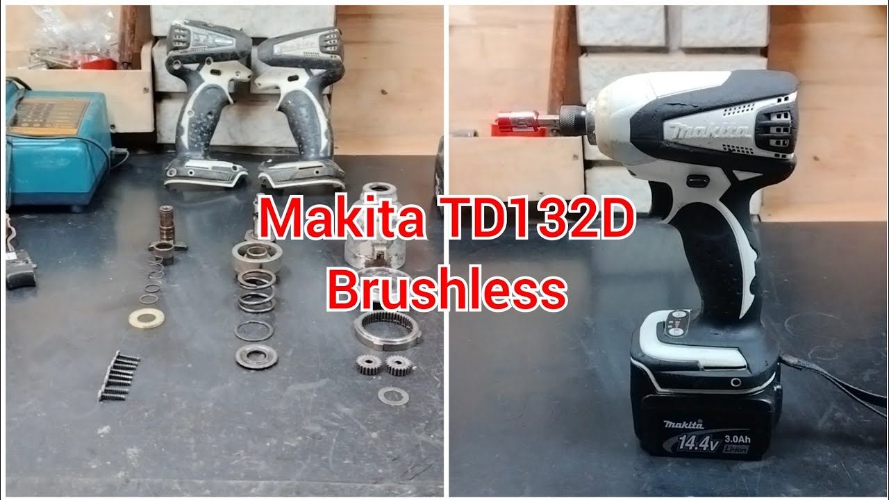 Phục Hồi Vít Makita TD132D - Restoration Makita TD132D Impact Driver 14.4v Brushless