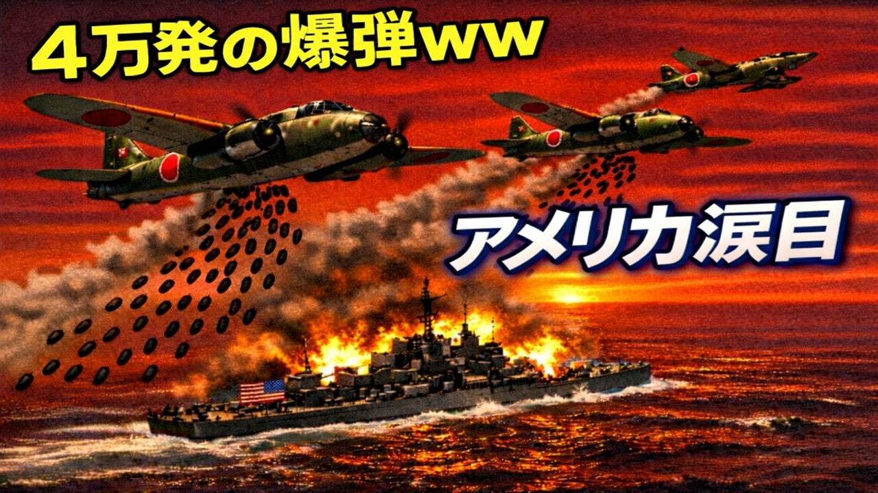 【チーTAS】マリアナ沖海戦に爆撃機４万機投入した帝国海軍【改造提督の決断４】