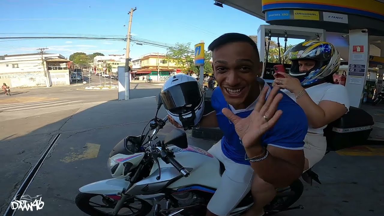 PIÃO NO MORRO DE GS 1200 SÓ O CANO