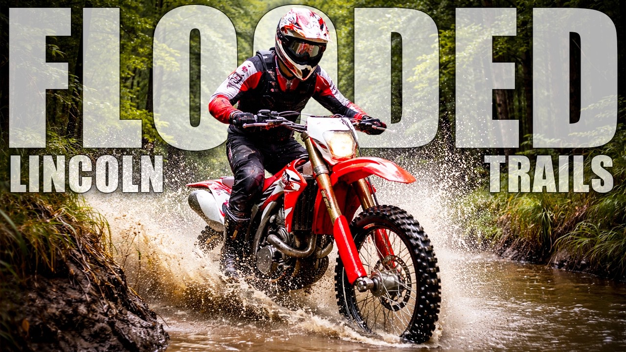 Затопленная трасса | Приключения на Honda CRF | Трассы Линкольншира, Маркет-Расен и Клаксби