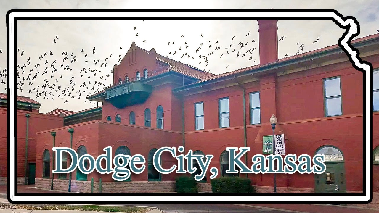 Dodge City, Kansas, Drive Around Downtown