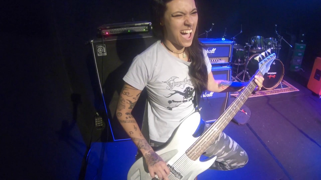 NERVOSA - Never Forget, Never Repeat (Bass Playthrough by Fernanda Lira) | Napalm Records