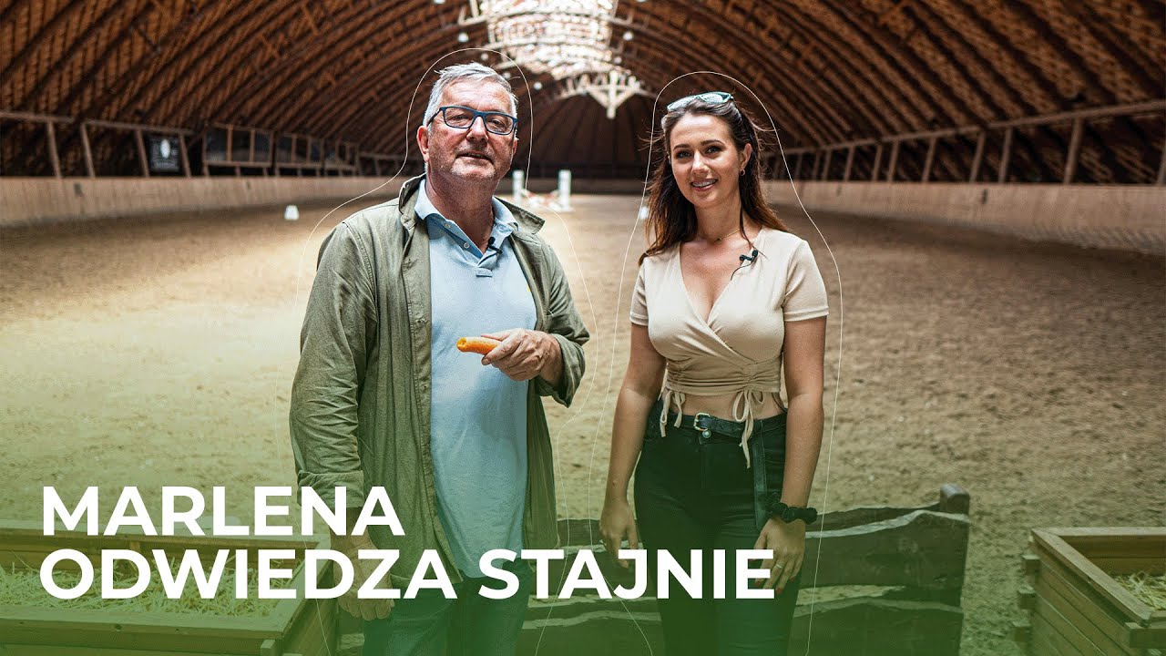 Stajnia Chojnów i maszyny przy niej pracujące I prowadzi Marlena z @AgroLovers